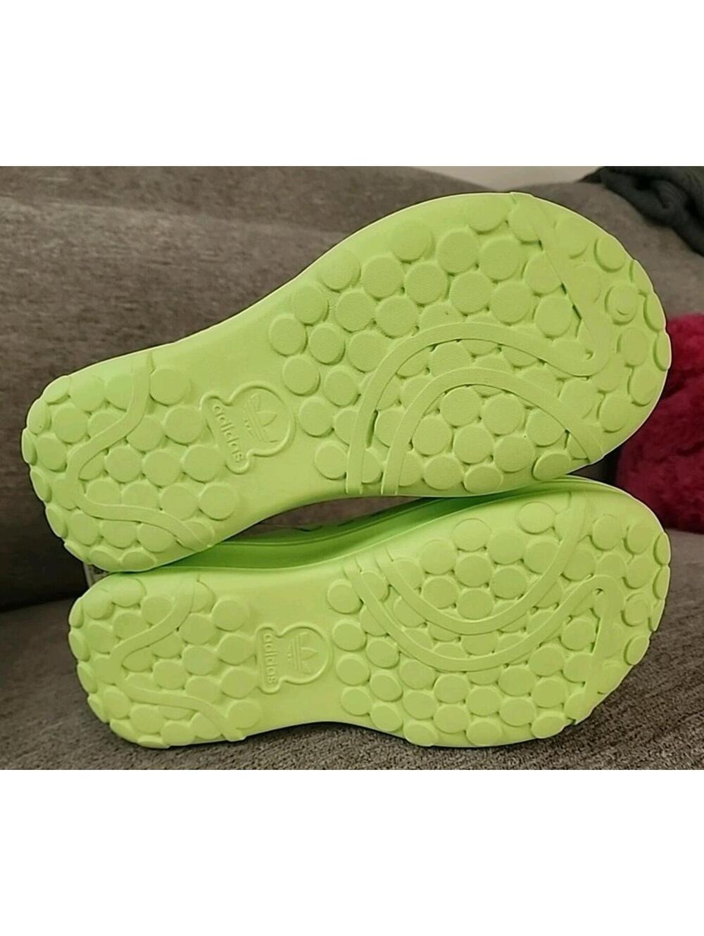 Adidas Womens AdiFom Stan Smith Mule Lucid Lemon Size 8 NWT - Picture 6 of 6